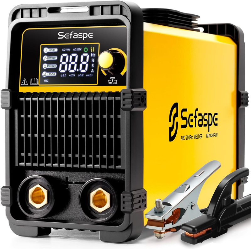 ARC 200Pro Stick Welder 200A 110V/220V IGBT Inverter LED Display7