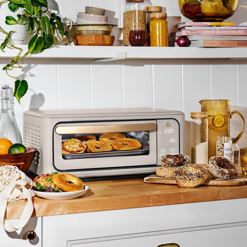 Drew Barrymore Infrared Air Fryer Toaster Oven 9-Slice 1800W Porcini Taupe10