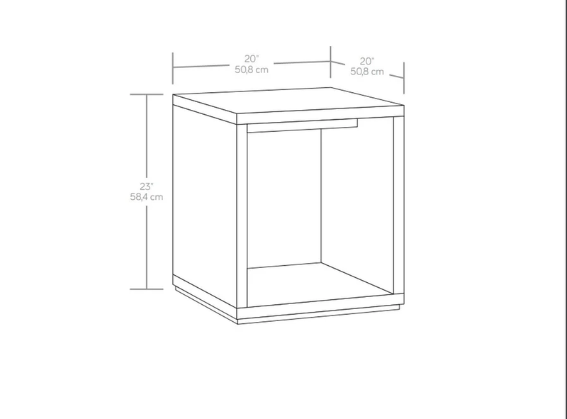 Westley End Table, Warm Walnut Finish2