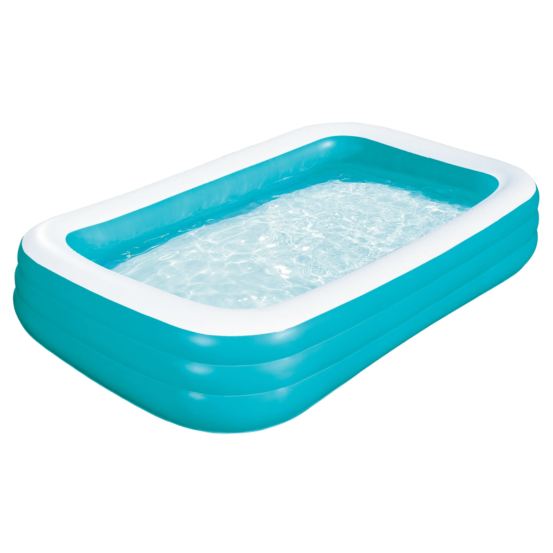 10Ft Family Inflatable Swimming Pool, Rectangular, Age 6 & Up, Unisex9