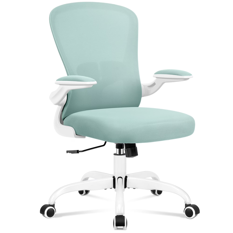 Office Chair, Ergonomic Desk Chair with Adjustable Lumbar Support, High Back Mes8