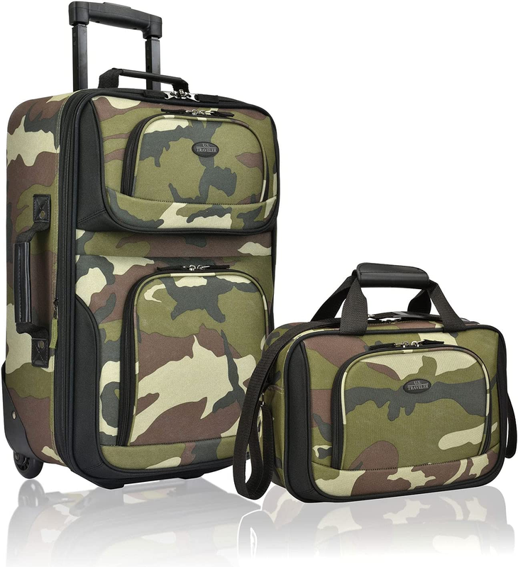 Rio Carry On Luggage, Lightweight Softside Suitcase Rolling 20" Carry on Luggage7