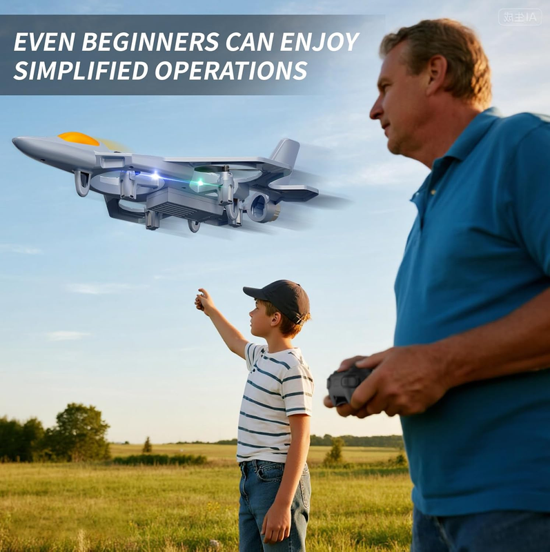 RC Foam Airplane Fighter Jet Remote Control Plane Kids Adults Easy Fly6