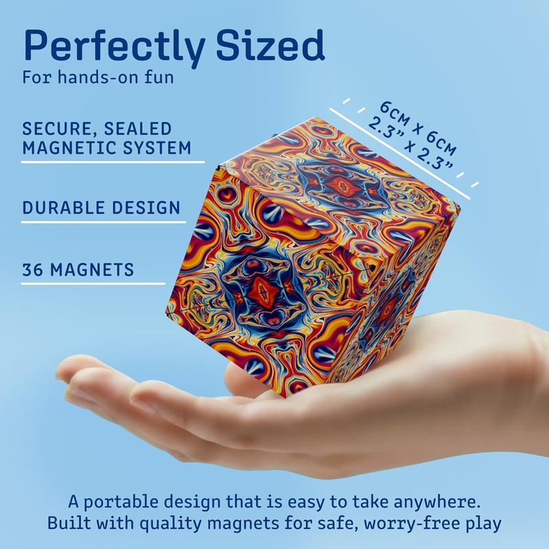 Sensory Fidget Cube Stress Relief Shape Shifting 100+ Shapes Toy4