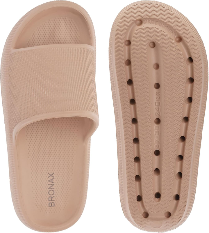 Pillow Slippers Women Men House Slides Cushioned Thick Sole Sandals5