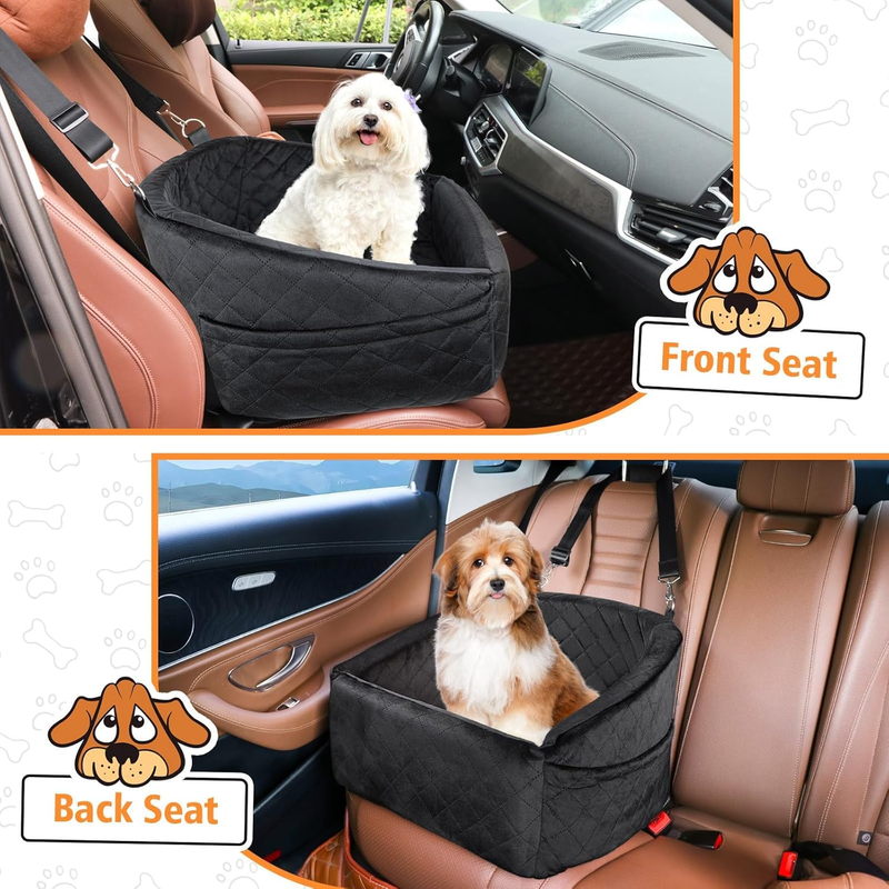 Dog Car Seat for Small Medium Dogs,Detachable Washable Dog Booster Seat under 305