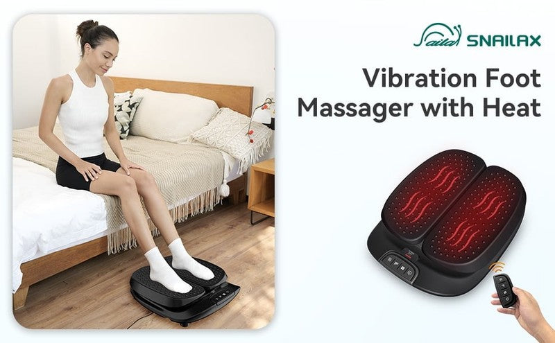 Foot Massager with Vibration & Heat for Pain Relief, Remote Control,Mother'S Day4
