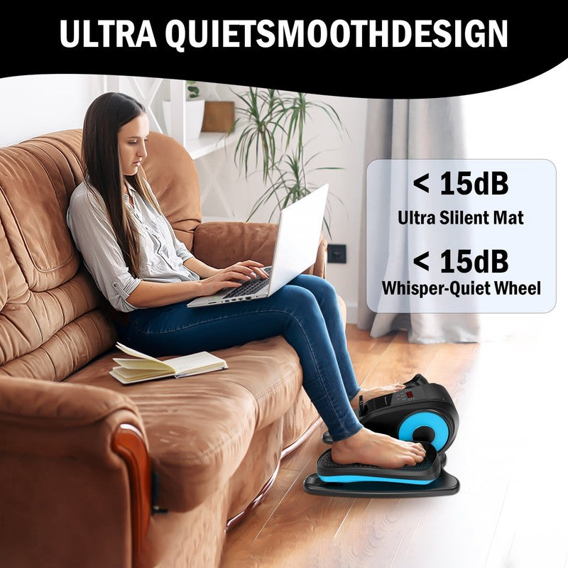 Compact Under Desk Elliptical with Remote, 12 Speeds, Auto & Manual Modes4