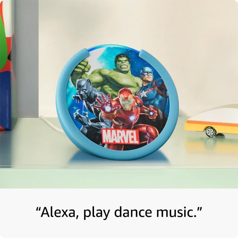 Echo Pop Kids (Newest Model) with Parental Controls, 6 Month Kids2