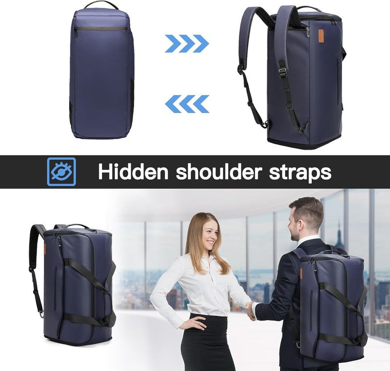 45L Garment Duffle Bag 3in1 Hanging Suit Travel Carry On Shoulder Strap4
