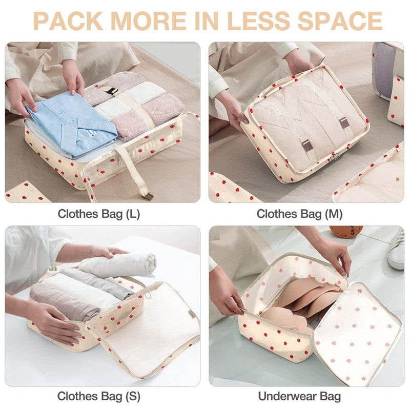 8Pcs Packing Cubes for Luggage, Packing Cubes for Travel Luggage Packing Organiz3