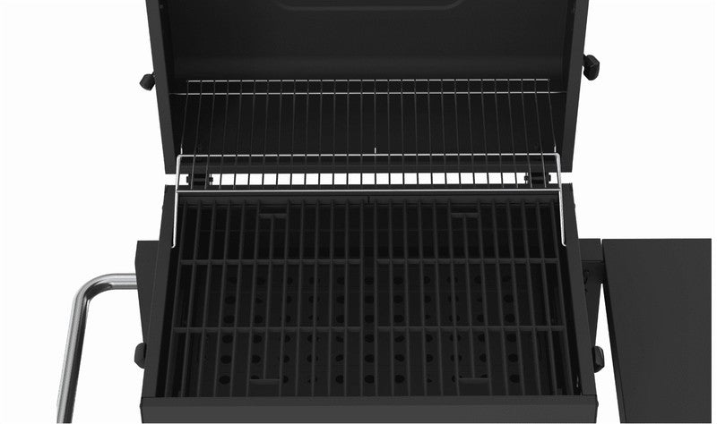 Charcoal Grill, 24 Inch Heavy Duty Charcoal Grill with Wheels, Black8