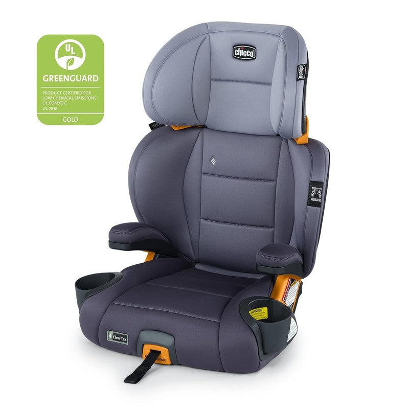 Kidfit Cleartex Plus 2 in 1 Booster Car Seat High Back/Backless 40 100lb Lilac8