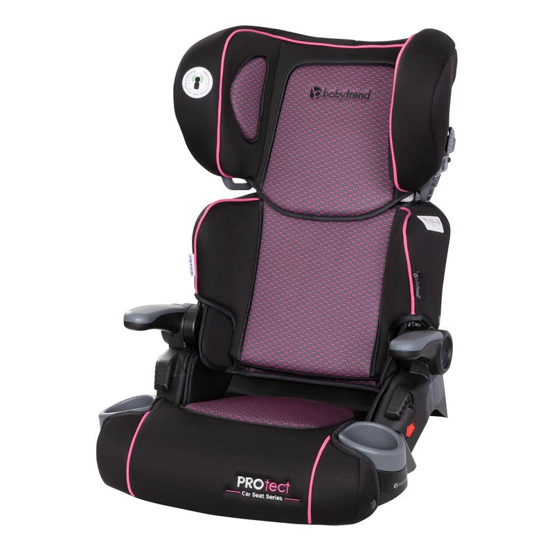 Protect 2-In-1 Folding Booster Car Seat - Pink Tech - Pink0