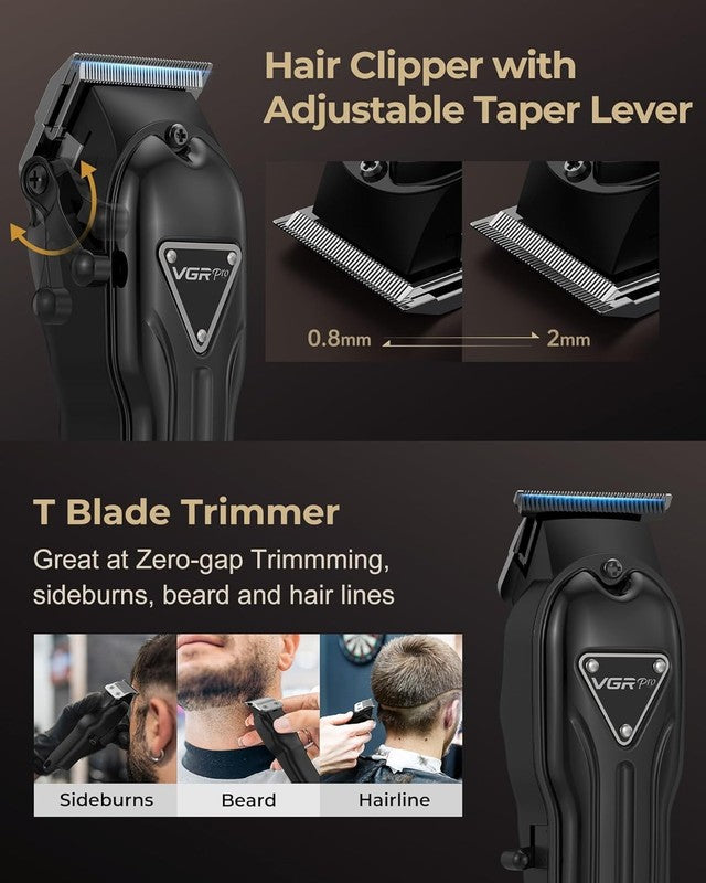 Cordless Electric Hair Clippers for Men | Long Life Clipper & Trimmer Kit1