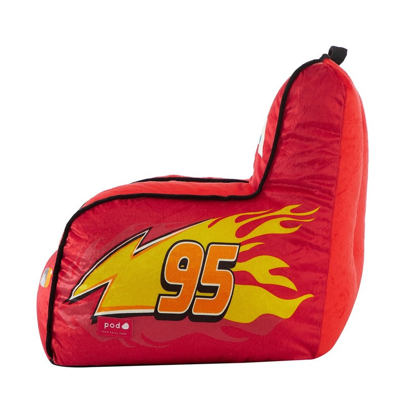 Cars 18" Toddler Square Beanbag Chair, Red3