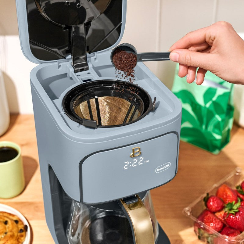 12 Cup Programmable Coffee Maker, Cornflower Blue by Drew Barrymore6