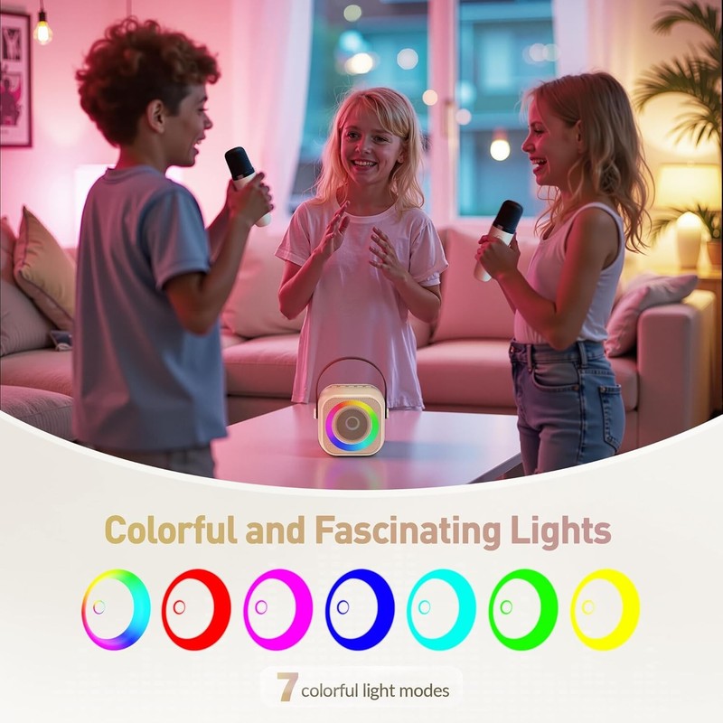 Karaoke Machine for Kids Girls Ages 4 12 Birthday Party Christmas Gift Toy5