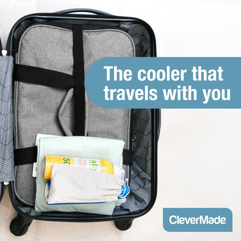 Leakproof Collapsible Insulated Cooler Bag, Portable Foldable Soft Side Tote Hol7