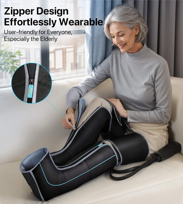 Adjustable Knee Massager 6 Modes 3 Heat Levels Auto Shut Off5