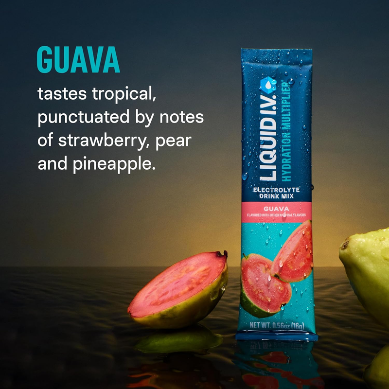 Liquid I.V. Hydration Multiplier Guava 16 Servings Electrolyte Powder1