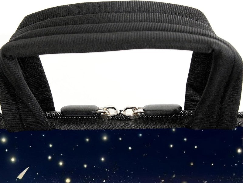 15.6 Laptop Sleeve Case Cat Shoulder Strap Handle Accessory Pocket4