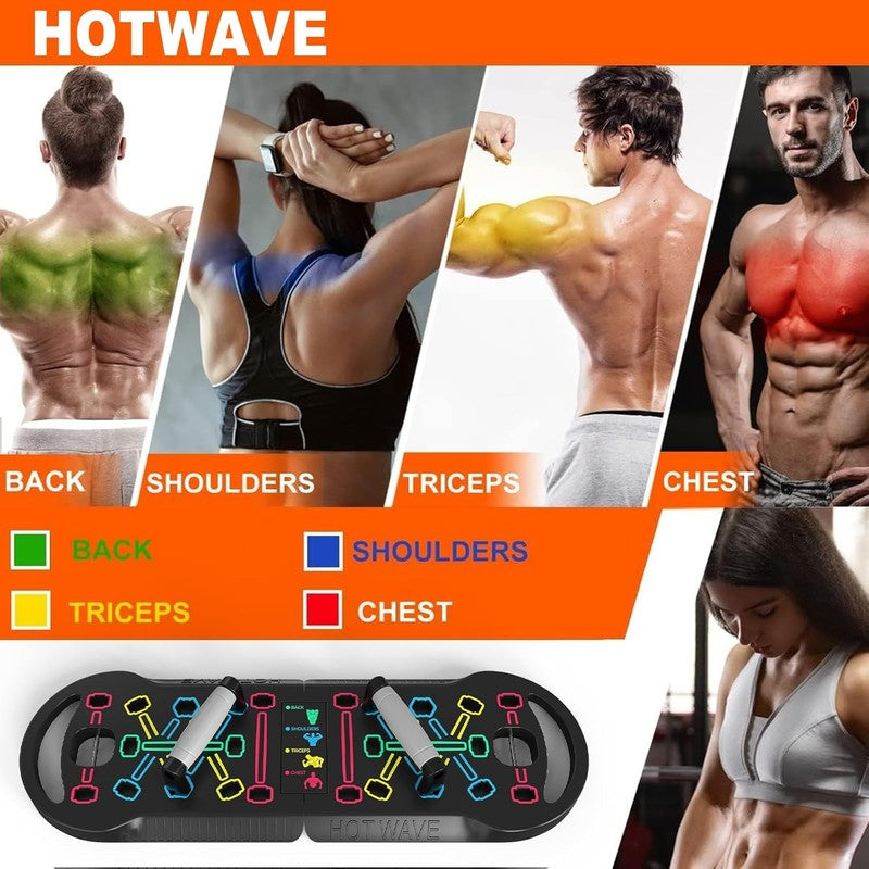 Push up Board Fitness, Portable Foldable 20 in 1 Push up Bar at Home Gym, Pushup1