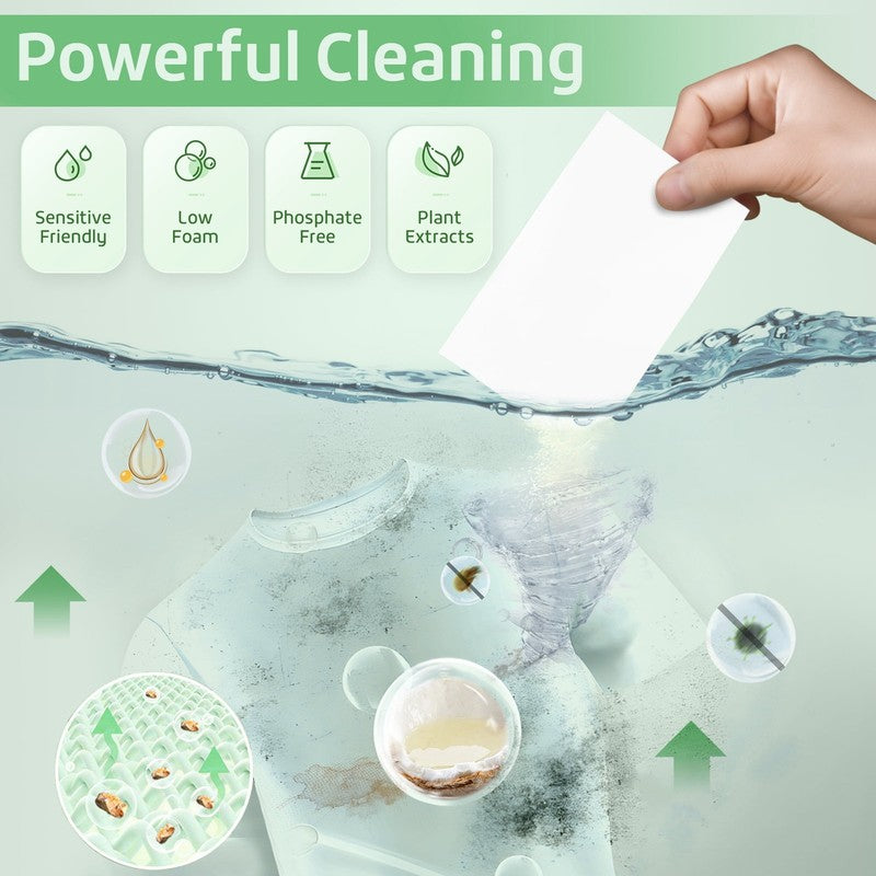 Laundry Detergent Sheets, Fresh Scent, Liquidless, 320 Count, 160 Loads, 2 Pack4