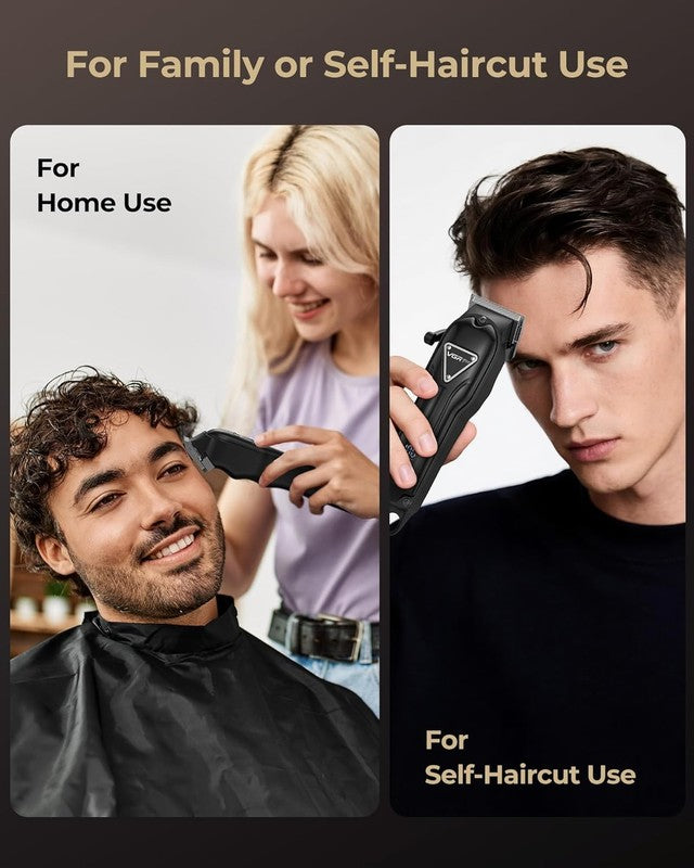 Cordless Electric Hair Clippers for Men | Long Life Clipper & Trimmer Kit5
