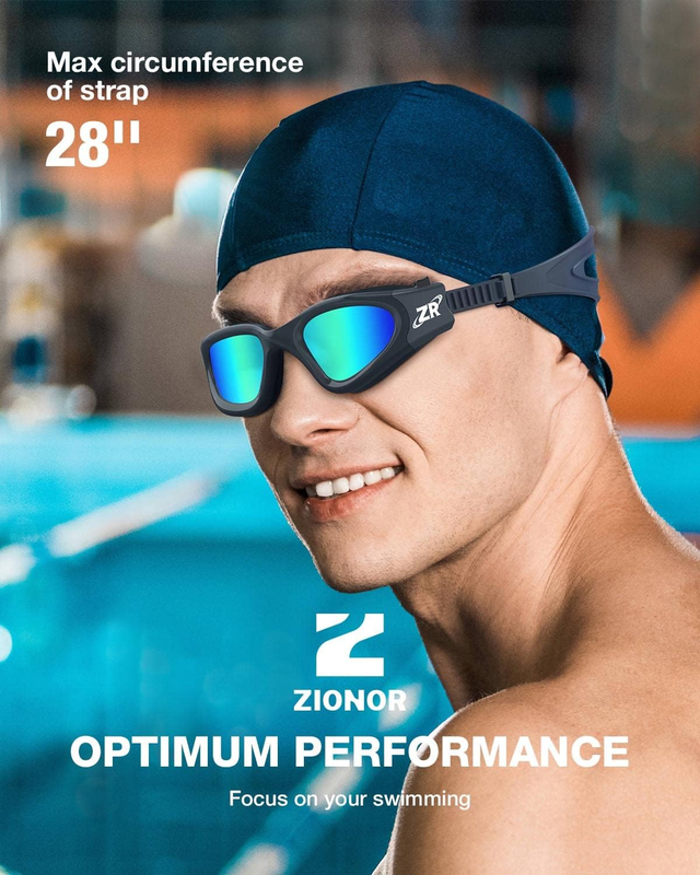 Swim Goggles, Upgraded G1 Polarized Swimming Goggles Anti-Fog for Adult Unisex6