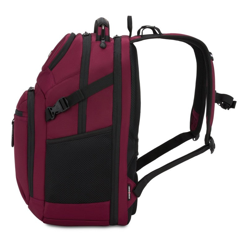 Stride Scansmart Laptop Backpack, Burgundy, Feature Packed for School, Travel, E4
