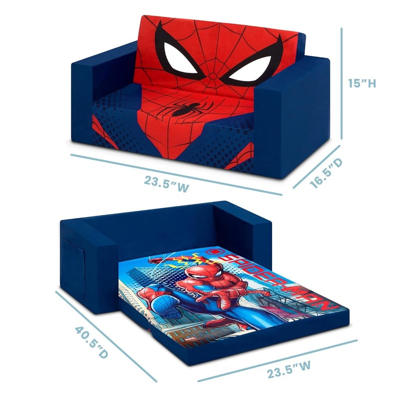 Cozee Flip-Out Sofa, Spider-Man2