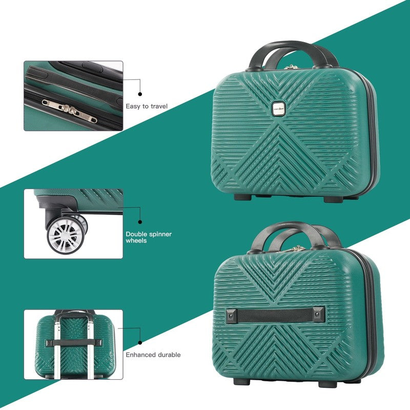 Luggage Sets 2 Piece Suitcase Set (14/20/)Hardside Suitcase with Spinner Wheels 5