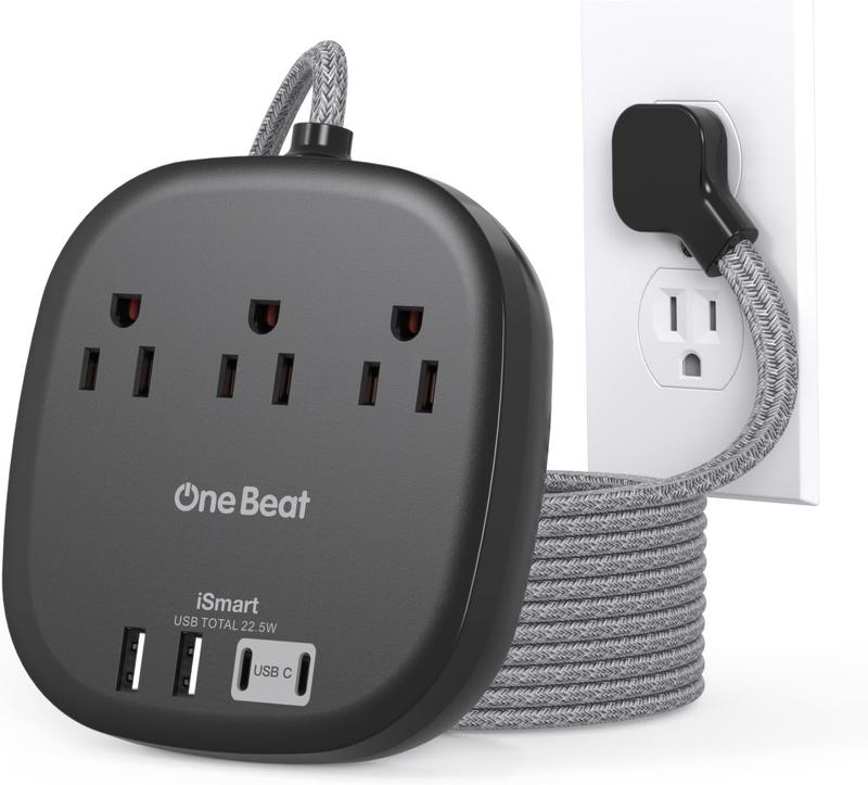 Cruise Approved Power Strip 3 Outlets 4 USB 2 USB C 6FT Black8