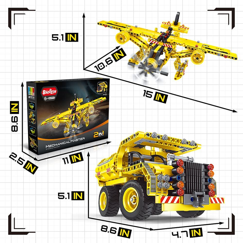 STEM / Building Toy for Ages 5, 6, 7, 8, 9, 10, 11, 12 Years Old Kid, Boy, Girl 5
