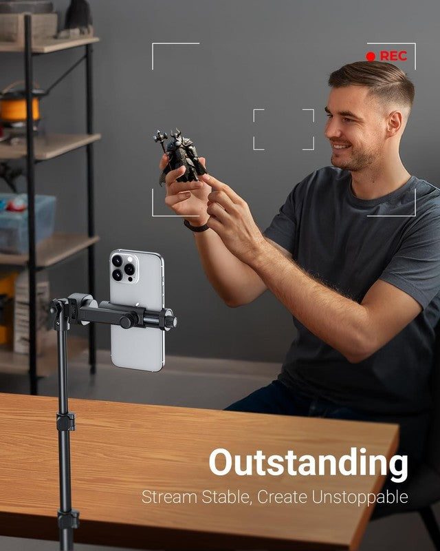 66'' Phone Tripod Selfie Stick w Remote Extendable Stand3