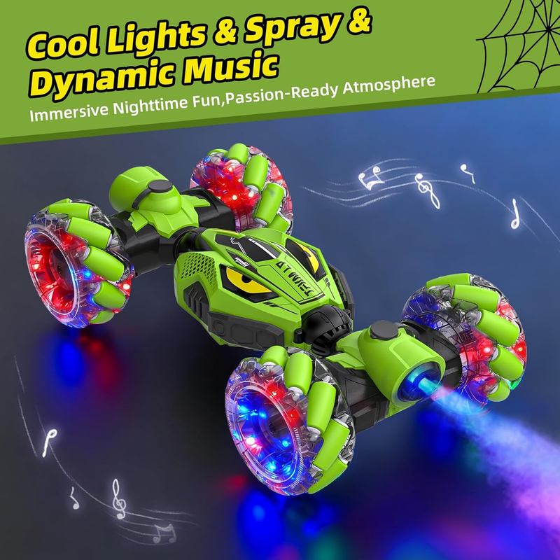 High Speed RC Car Gesture Control 4WD 360° Flip Drift Stunt Car Kids5