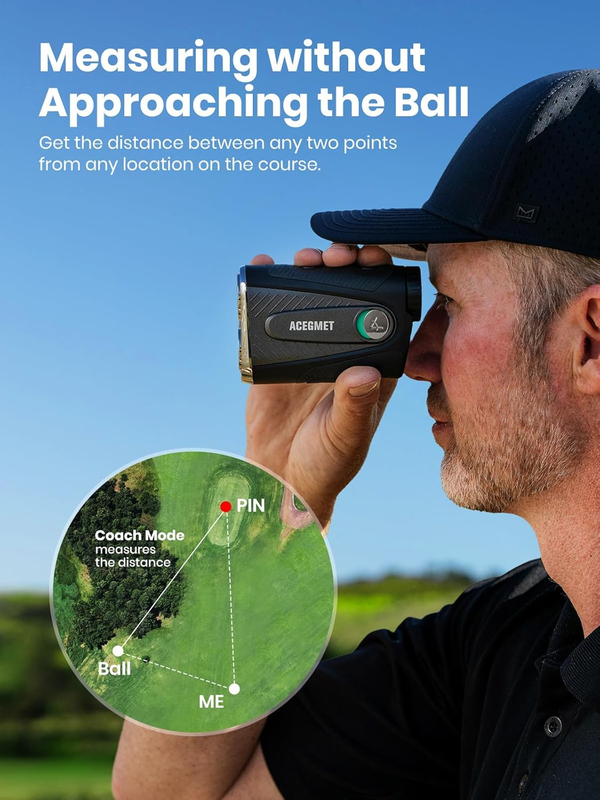 Golf Rangefinder 1300yd Slope Ball to Pin Flag Lock Vibration Rechargeable2