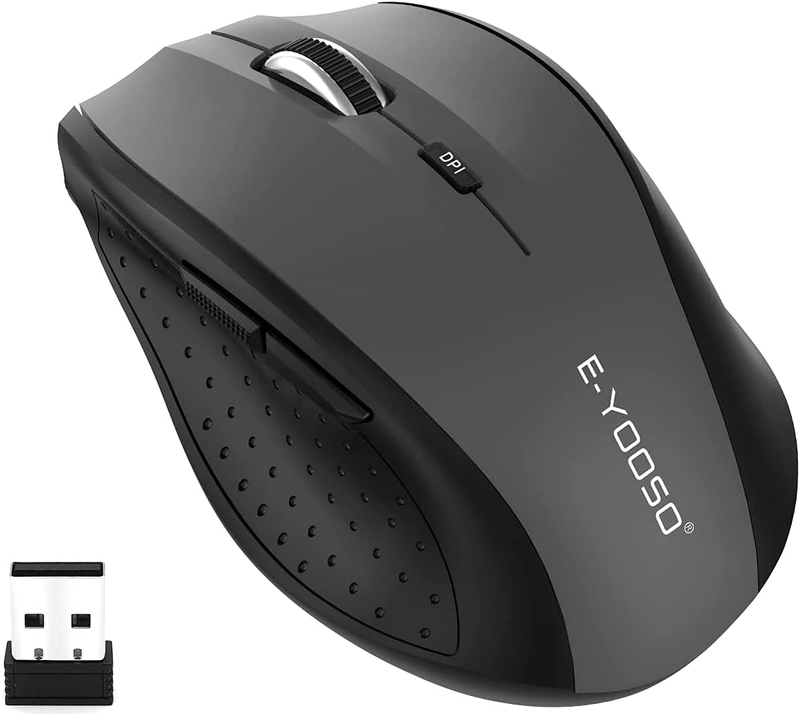 Wireless Mouse for Laptop, Portable Optical Computer Mouse, 6 Buttons, Cordless7