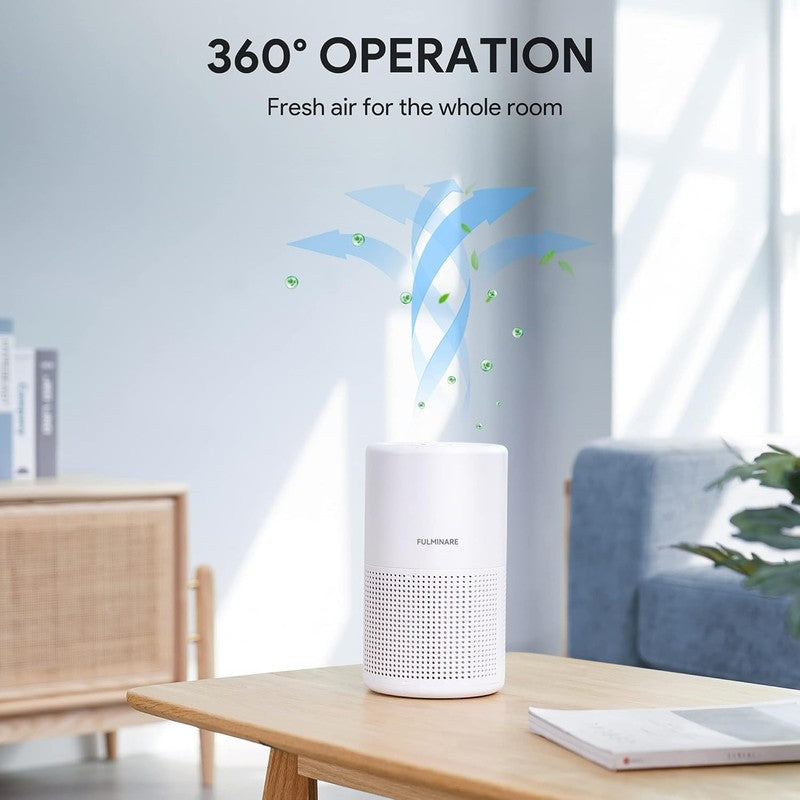 Air Purifier H13 HEPA Quiet w/ Night Light for Bedroom Home Office3