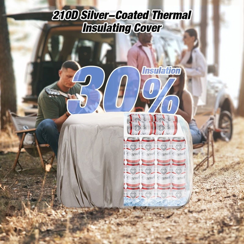 Leakproof 2 in 1 Soft Cooler Bag for 48 Cans   Perfect for Camping & Beach3