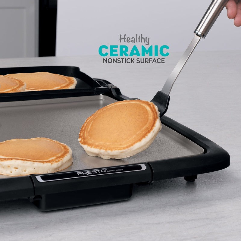 Ceramic Electric Griddle/Warmer Plus, Black 070243