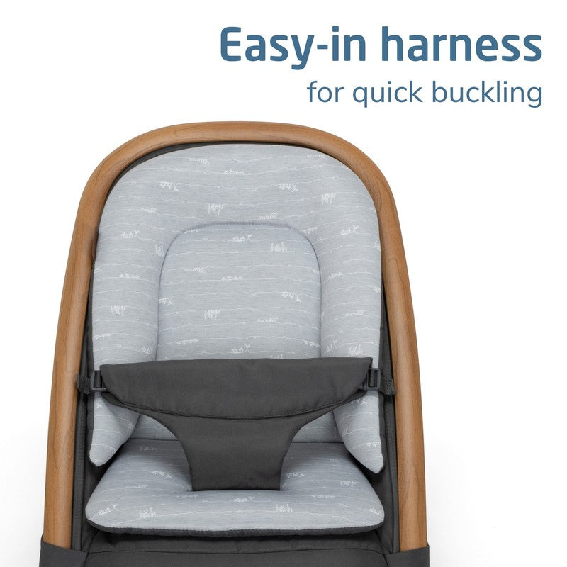 Kori 2-In-1 Infant Rocker, on Safari Gray4