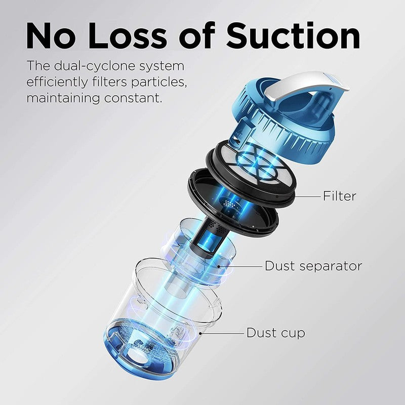 Whirlwind Canister Vacuum, Lightweight, Telescope Wand, Long Power Cord with Aut7