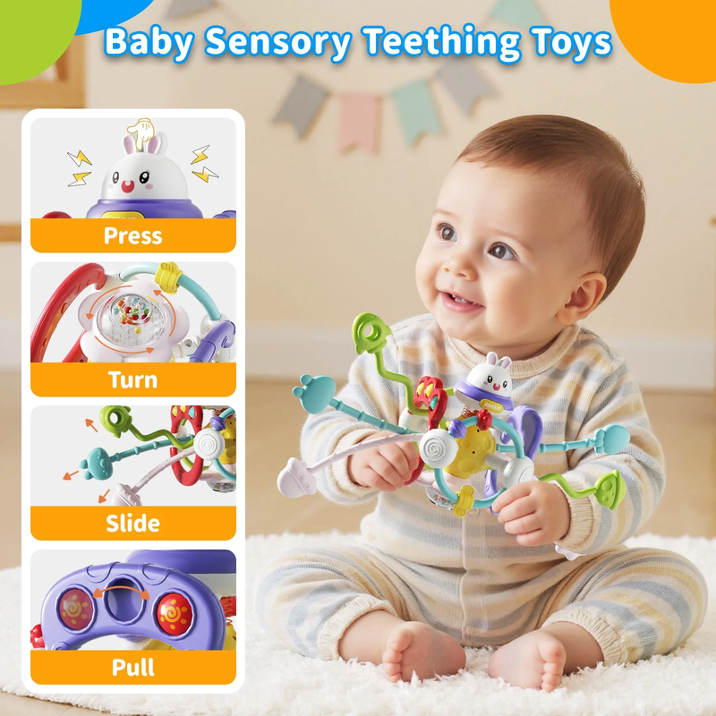 4 in 1 Baby Toys 6 12 Months Boys Girls, Montessori Babies Toy, Infant Toys Suit8