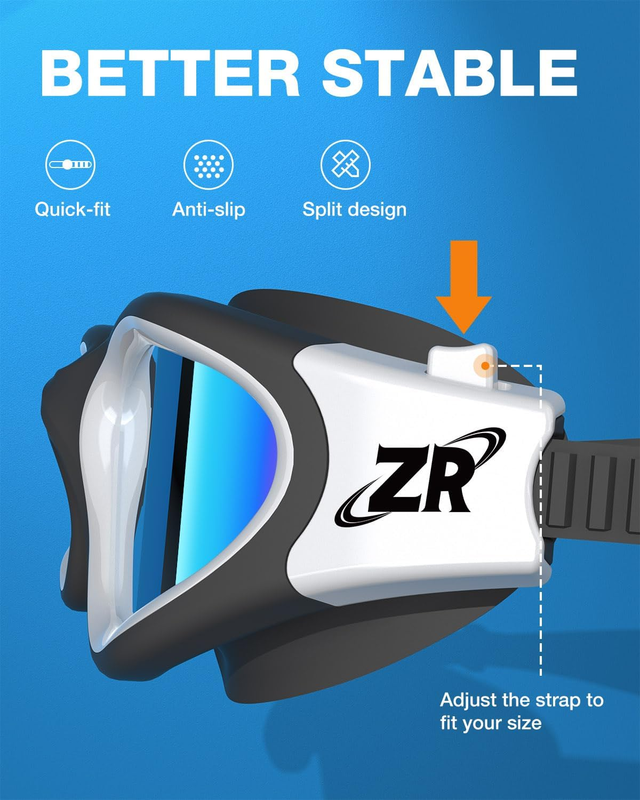 Swim Goggles, Upgraded G1 Polarized Swimming Goggles Anti-Fog for Adult unisex5