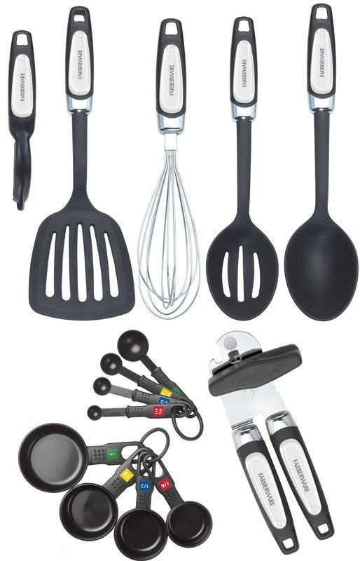 Professional 14 Piece Kitchen Tool and Gadget Kitchen Utensil Set in Black4