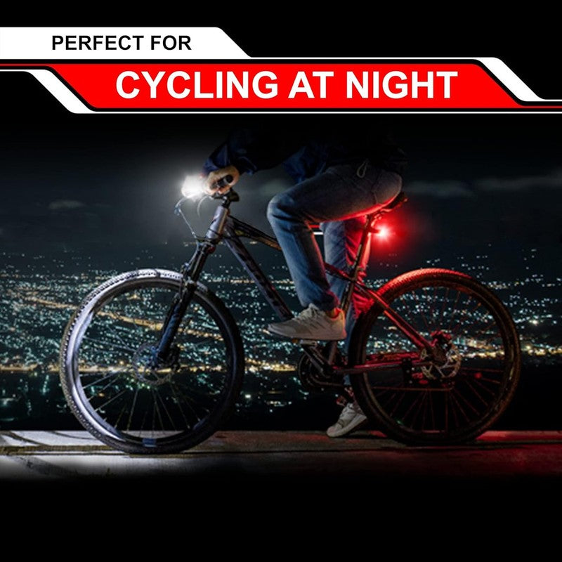 Rechargeable Bike Light Set Front & Rear Powerful Night Riding Safety Lights7