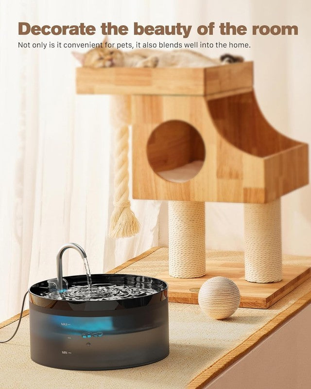 Cat Water Fountain 108Oz/3.2L, Super Quiet Pet Drinking Dispenser for Cats & Dog1
