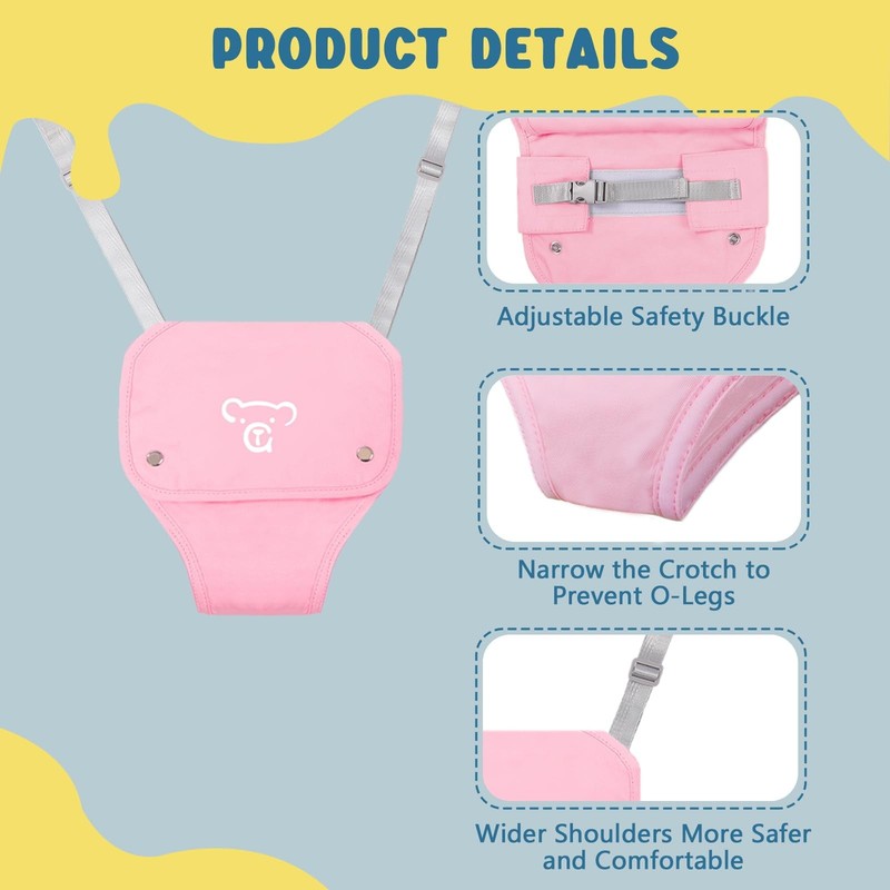 Baby Jumper with Stand, Bouncer & Exerciser, 6-24 Months, Pink5